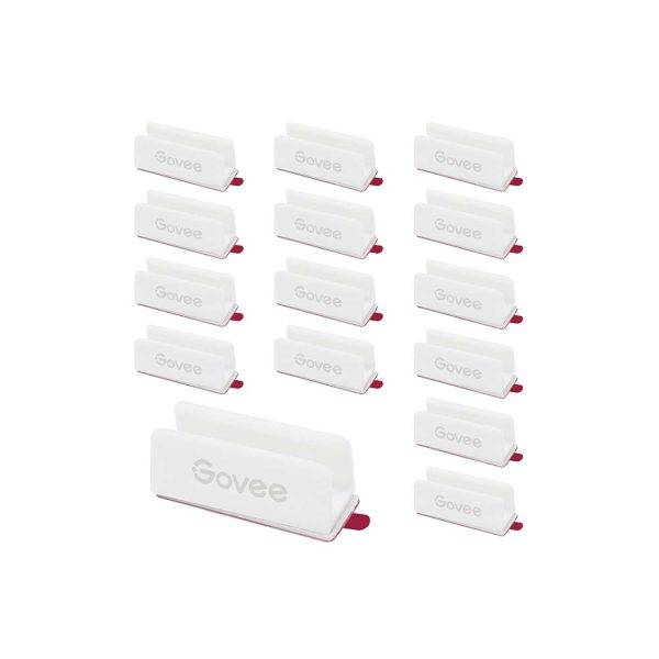 Govee Gaming Wall Neon Rope Light 2 Bracket White (20pcs) H10D1