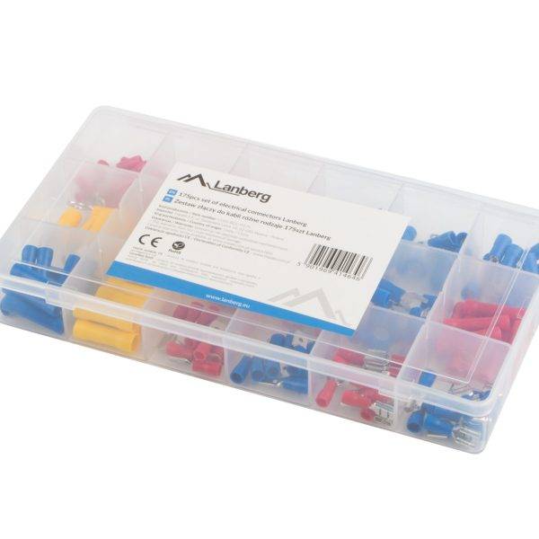 Lanberg Cable Terminal Kit 175pcs 1.25-4mm