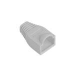 Lanberg RJ45 Strain Relief Boot Cap Pack of 100 Grey PLB-1000-S