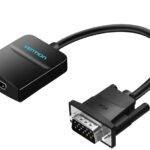 Vention Converter VGA+Audio to HDMI & USB Power 0.5m ACNBD