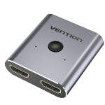 Vention HDMI Switch 2-Port 4K 2.0 Bi-Directional Metal AFUH0