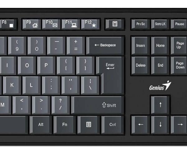 Genius Keyboard-Mouse Set Wireless Dual Colour KM-8200 English