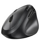Genius Mouse Ergonomic Wireless+BT Vertical Silent AI 8350S Dark Grey