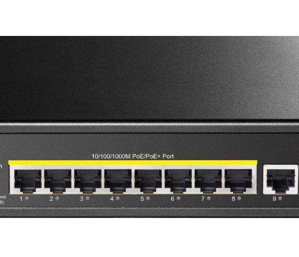 Cudy Switch PoE Gigabit 8PoE + 2GbE Uplink 120W GS1010PE