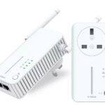 Strong Powerline Kit AV600 Passthrough 600Mbps WI-Fi 300Mbps UK POWERLWF600DUOUKV2