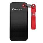 Verbatim SSD Portable Pocket Keyring 3.2 Gen2 1TB Black/Red