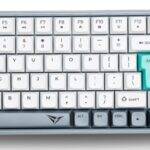 Alcatroz Tetriz Air 3 Wireless Keyboard 2.4G+BT Winter White