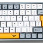 Alcatroz Tetriz Air 3 Wireless Keyboard 2.4G+BT Summer White