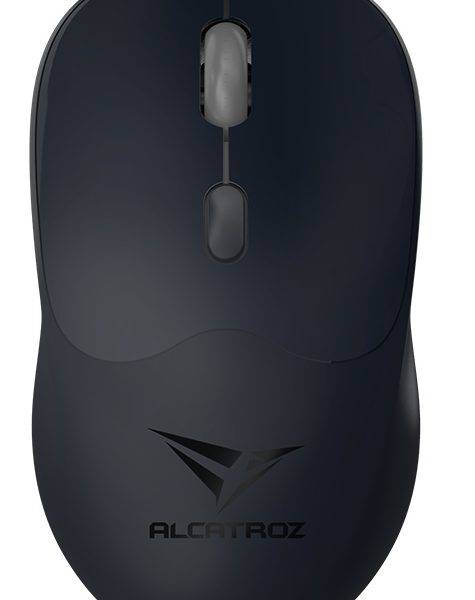 Alcatroz Mouse Wireless & BT Recharg Silent AIRMOUSE DUO 6 Black (2025)