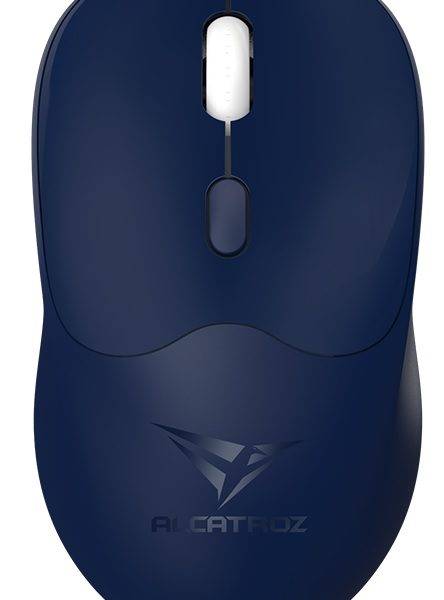 Alcatroz Mouse Wireless & BT Recharg Silent AIRMOUSE DUO 6 Blue (2025)