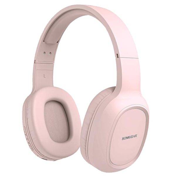 SonicGear Headphones Bluetooth AIRPHONE 3 Type-C Cloud Pink