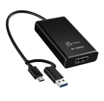 j5create Capture Card HDMI to USB-C/A 2K Windows/Android JVA11