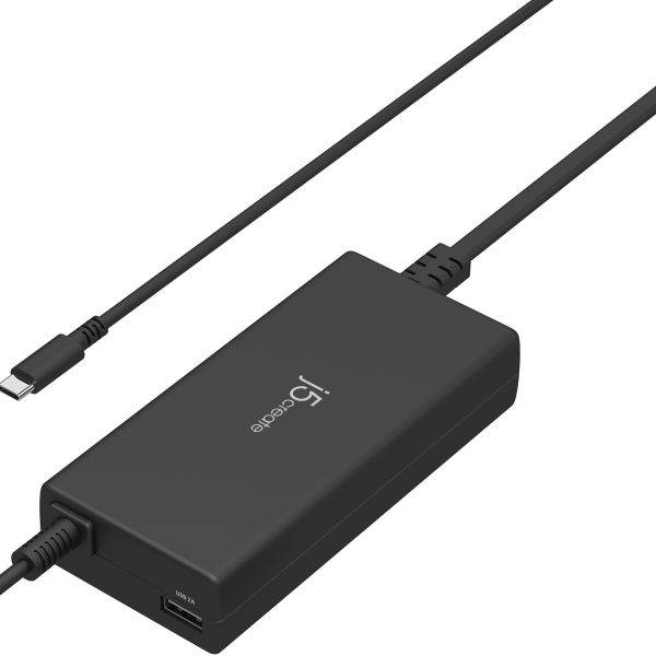 j5create Charger Laptop 100W USB-C with USB-A Port UK JUP2290C-FN