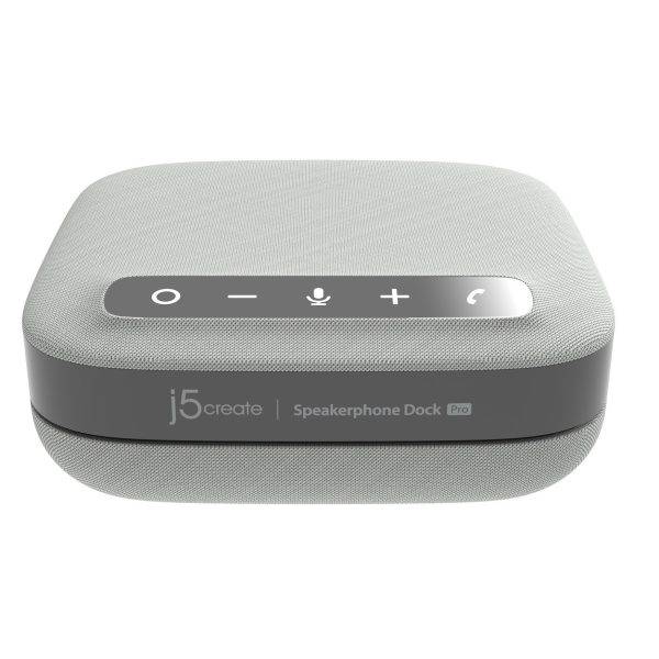 j5create Conference Speakerphone USB-C Dock Pro Dual 4K RJ45/USB/PD/MST JCDS337