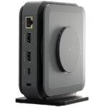 j5create Dock USB-C Dual Display 4K MST MacBookM3 HDMI/RJ45/SD/USB/PD + Wireless Charger + 140W PSU UK JCD3199P