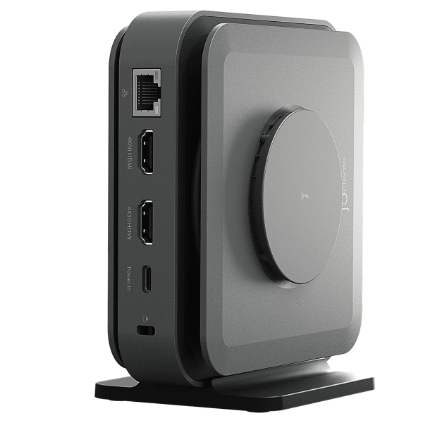 j5create Dock USB-C Dual Display 4K MST MacBookM3 HDMI/RJ45/SD/USB/PD + Wireless Charger JCD3199