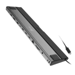 j5create Docking Station USB-C 12-in-1 Triple Display 4K MST MacBookM3 HDMI/DP/USB-C/RJ45/SD/Audio/PD JCD554