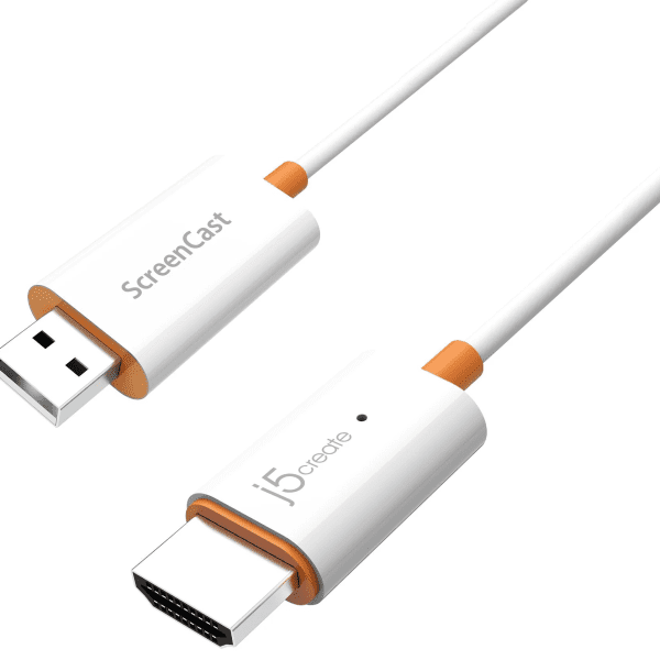 j5create Screencast Wireless Display Adapter HDMI 1080p Miracast/AirPlay USB Powered JVAW56