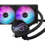 ASUS CPU Liquid Cooler 2xFans LED Display ROG RYUO III 240 ARGB