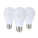 GBC ON LED Bulb E27 A60 11W 4000K Day White (3PK)