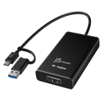 j5create Capture Card HDMI to USB-C/A 2K Windows/Android JVA11 - Image 2
