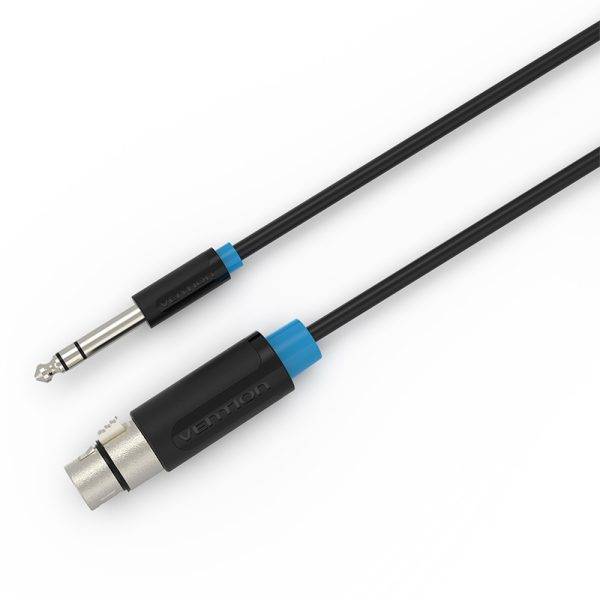 Vention AUDIO 6.3mm to XLR M-F Cable 1.5m BBEBG