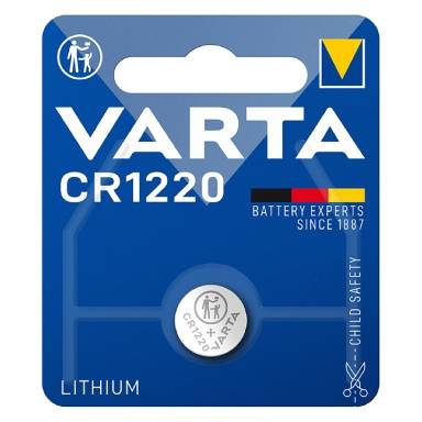 Varta CR1220 Lithium Battery Blister (1pc)