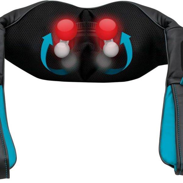 HoMedics Massage Neck-Shoulder Shiatsu Wireless Rechargeable NMS-50H