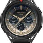 HiFuture Adventure GPS SmartWatch ACTIVE Black/Red with Stainless Steel + Silicone Bands