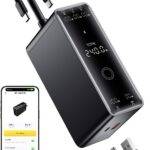 Baseus Desktop Charger 240W 3C+U+DC Touch Display & App Control incl 240W Charging Cable - Can Charge two Laptops at the same time