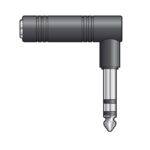 QTX Adaptor 6.3mm Right Angle Female to Male 758.334UK