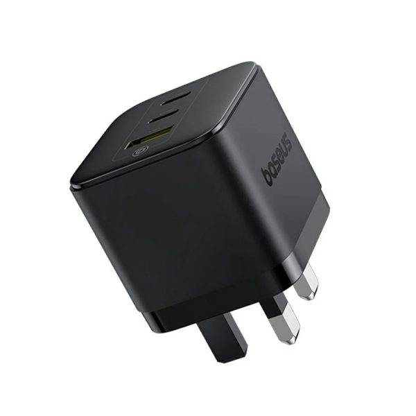 Baseus Charger Wall 65W 2C+U PALM Series UK Black