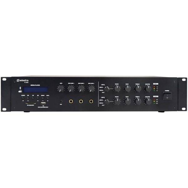 Adastra PA 100V Amplifier V-242 2x240W FM/USB/SD/BT 953.252UK