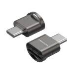 Vention CLMH0 Metal USB-C Card Reader for Micro SD Cards