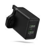 Vention Charger Wall 18W 2xUSBA Black FBAB0-UK