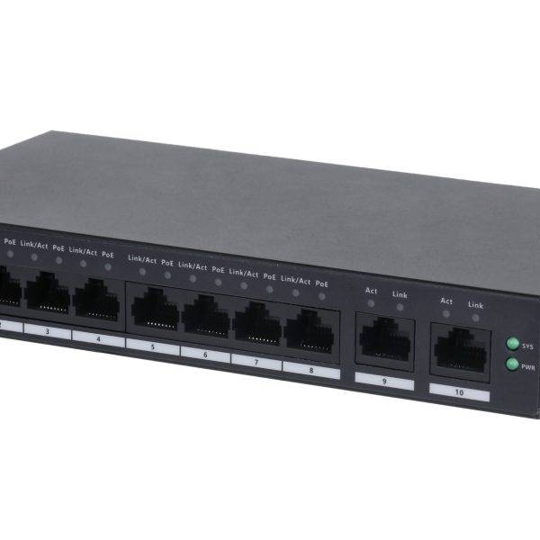 Dahua PoE Cloud Gigabit Switch 8port +2UP 110W CS4010-8GT-110
