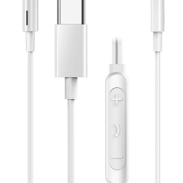 Genius Mobile Headset In-Ear USB-C Inline Control HS-M365 White