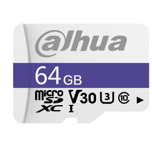 Dahua MicroSD 64GB MicroSD Entry Level Video Surveillance Card TF-C100/64GB