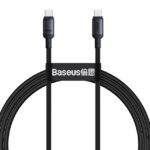 Baseus Cable USB-C to USB-C PicoGo Magnetic Silicone 240W 1.0m Black