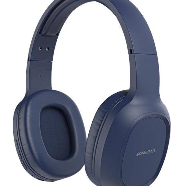 SonicGear Headphones Bluetooth AIRPHONE 3 Type-C Indigo Blue