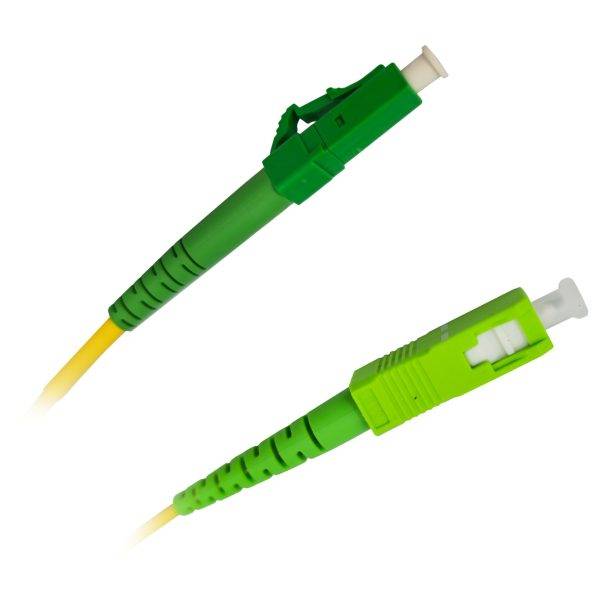 Opton Fiber Patch Cord LC/APC-SC/APC SM Simplex 1.0m