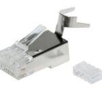 Solarix CAT6A/CAT7 RJ45 Ethernet Plug Shielded Per Piece