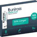 Uniross Alkaline AA Power Plus Box of 24 Pcs