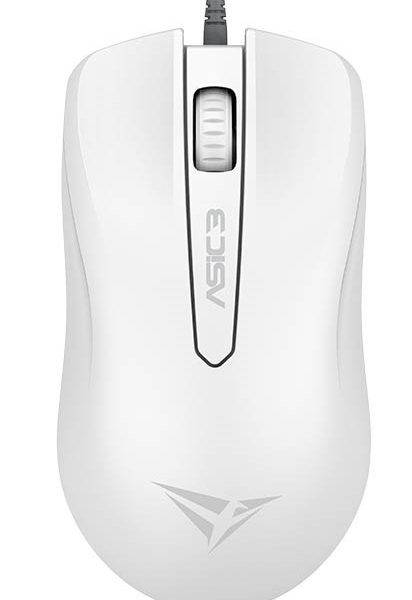 Alcatroz ASIC 3 Wired Mouse White Blister