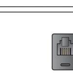 AV:Link RJ11 6P4C Plug to BT431A 3.0m 113.532UK