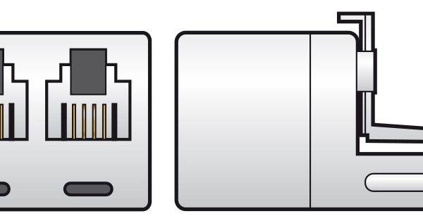 AV:Link RJ11 2-Way Splitter 113.544UK