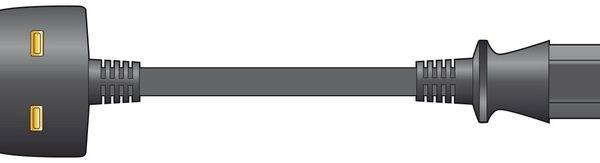 Mercury IEC Lead 5.0m 10A Bag 114.011UK