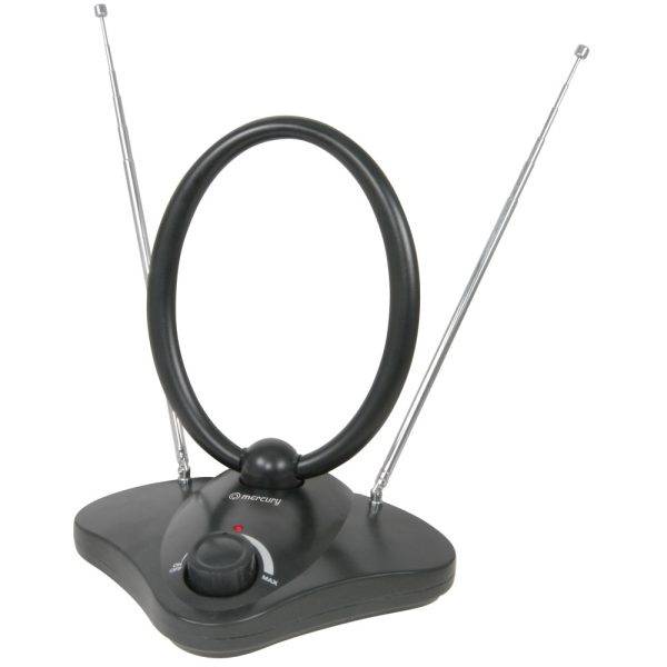 Mercury Indoor Antenna 36db Gain TV/FM 120.503UK