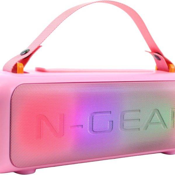 N-Gear BLAZOOKA 703 Karaoke Speaker with Wireless Mic Pink