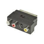 AV:Link Scart to 3RCA Adaptor with Switch 122.410UK